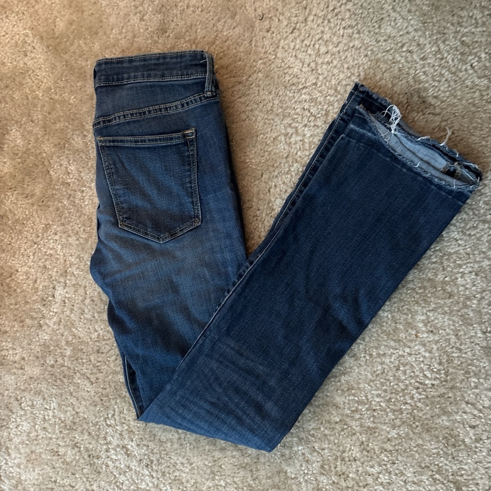 GAP Indigo Straight Leg Jeans